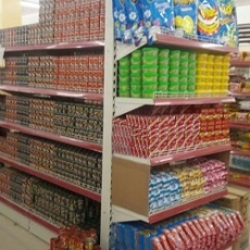 Light Duty Display Rack - Wiremesh