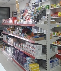 Light Duty Display Rack - Wiremesh