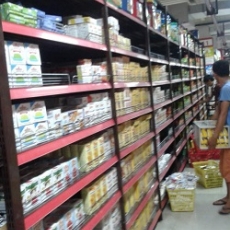 Light Duty Display Rack - Wiremesh