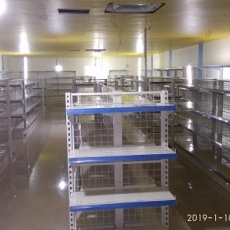 Light Duty Display Rack - Wiremesh