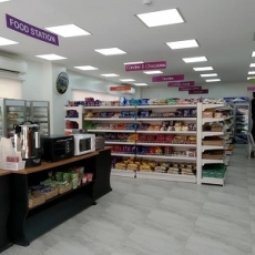 Heavy Duty Display Rack - Perforated