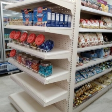 Heavy Duty Display Rack - Perforated