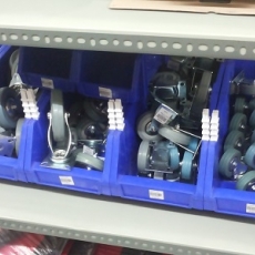 Caster Wheels & Bin Box Caster Wheels & Bin Box
