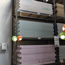 Integrated Heavy Duty Pallet Rack