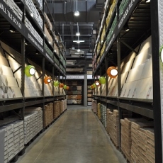 Integrated Heavy Duty Pallet Rack