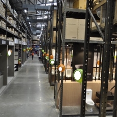 Integrated Heavy Duty Pallet Rack