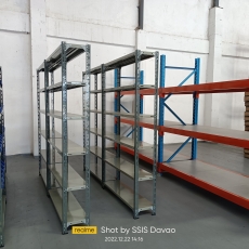 SLOTTED ANGLE RACK -  STEEL PLATE
