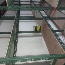 SLOTTED ANGLE RACK (PLYWOOD)