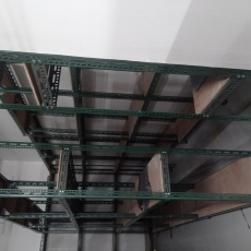 SLOTTED ANGLE RACK (PLYWOOD)