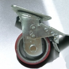 PU CASTER WHEEL SWIVEL WITH BREAK