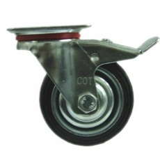 industrial rubber caster 38075 38125 industrial rubber caster 38075 38125
