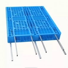PLASTIC PALLET MESH TYPE 4 WAY DOUBLE FACE WITH STEEL TUBE