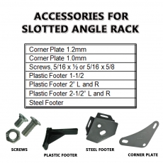 accessories for slotted angle rack copy