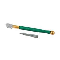 glass cutter with metal handle green glass cutter with metal handle green